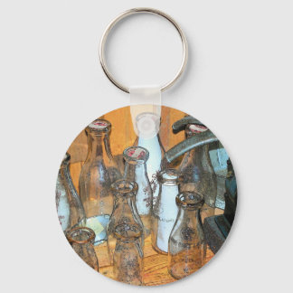 Llavero Botellas de leche