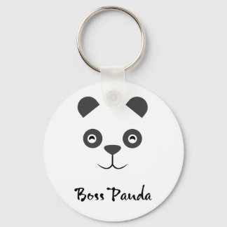 Llavero Botón Boss Panda