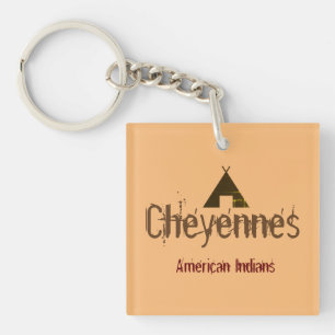 Llavero botón de cadena de teclas de la escoba de la piedr