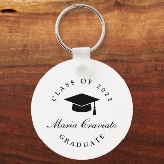 Llavero Botón de Graduación Personalizado