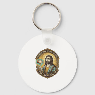 Llavero Botón de no me gusta de Jesús Humor de troll odiad