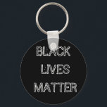 Llavero Botón de redondeo de la cadena de teclas Black Liv<br><div class="desc">Botón de redondeo de la cadena de teclas Black Lives Matter</div>