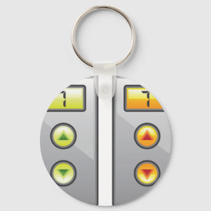 Llavero Botones del elevador