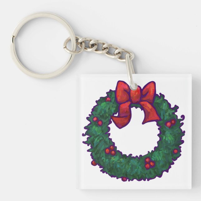 Llavero Boughs de Holly (Frente)