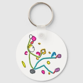 Llavero Bouldering Stickman