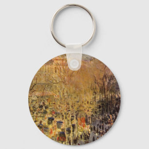 Llavero Boulevard des Capucines por Claude Monet, Bella Ar