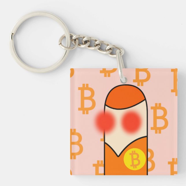 Llavero bouman166 Bitcoiner icon (Frente)
