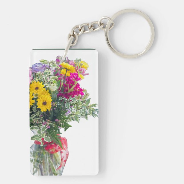 Llavero Bouquet de flores cortadas (Atrás)