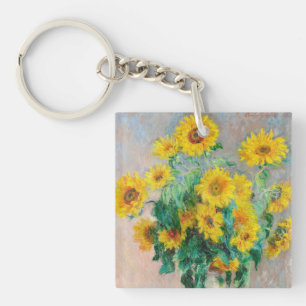 Llavero Bouquet de los girasoles Claude Monet
