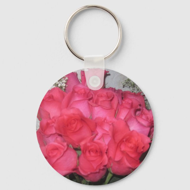 LLAVERO BOUQUET DE ROSAS (Anverso)