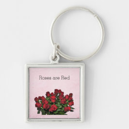 Llavero Bouquet de rosas rojas