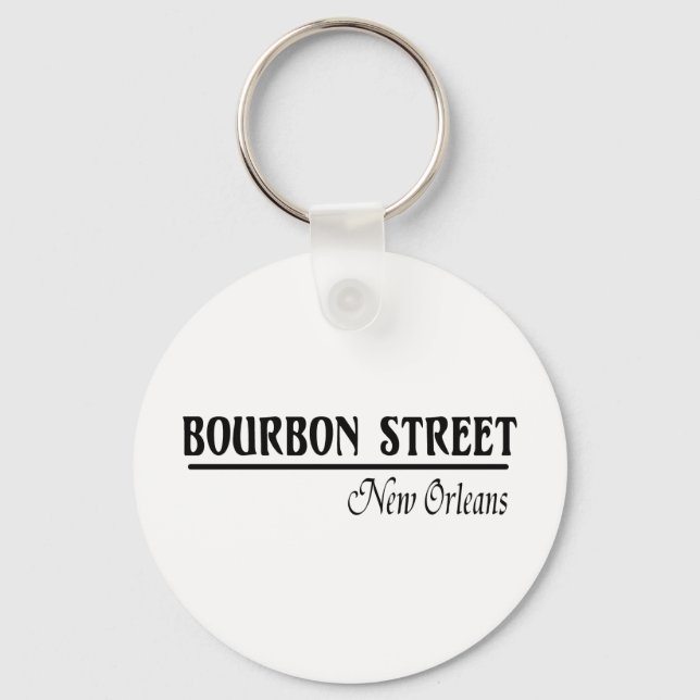 Llavero Bourbon Street New Orleans (Anverso)