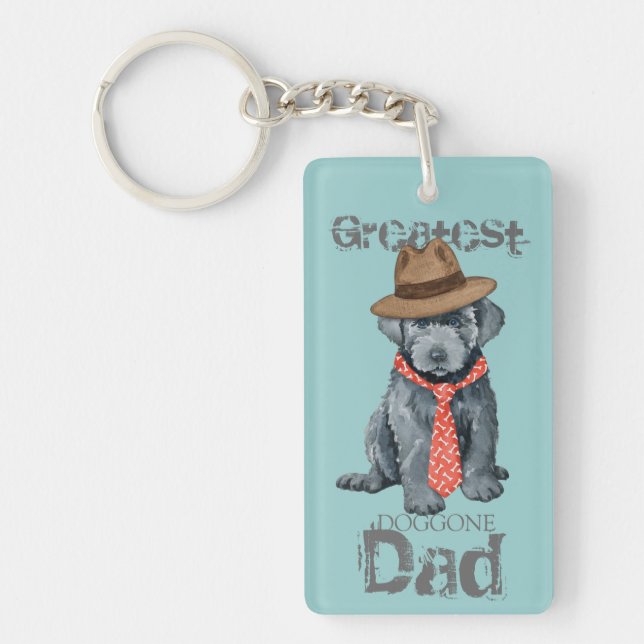 Llavero Bouvier des Flandres Dad Keychain (Frente)