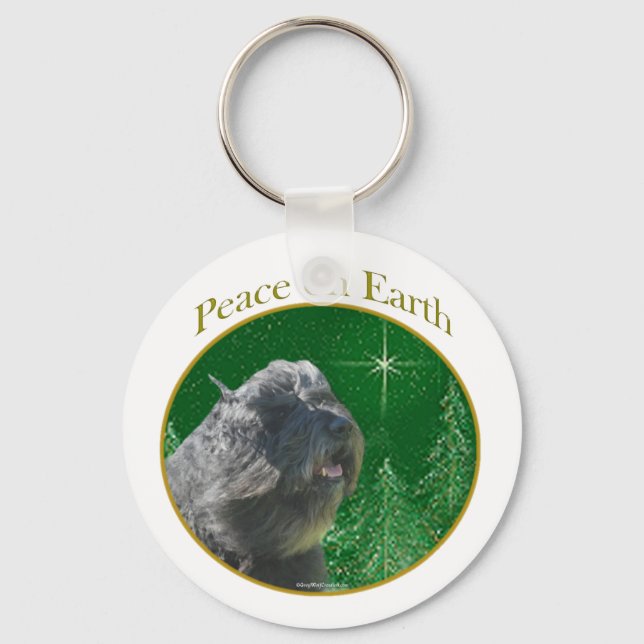 Llavero Bouvier Des Flandres Peace (Anverso)