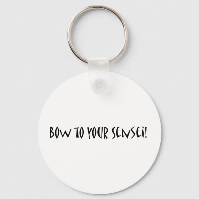 Llavero Bow a tu sensei (Anverso)