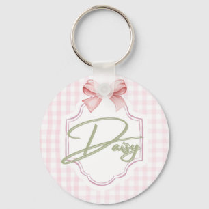 Llavero Bow&Gingham
