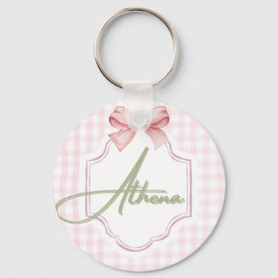 Llavero Bow&Gingham