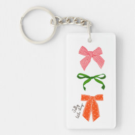 Llavero Bow Jolly Little Things Navidad 
