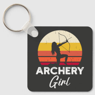 Llavero Bow y Arrow, Chica de tiro con arco