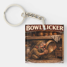 Llavero Bowl Licker Icelandic Yule Lad