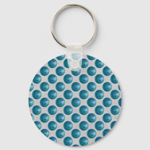 Llavero Bowling Ball Blue