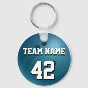 Llavero Bowling Ball Blue