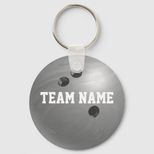 Llavero Bowling Ball Gray