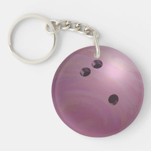 Llavero Bowling Ball Pink