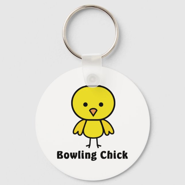 Llavero Bowling Chick Gear (Anverso)