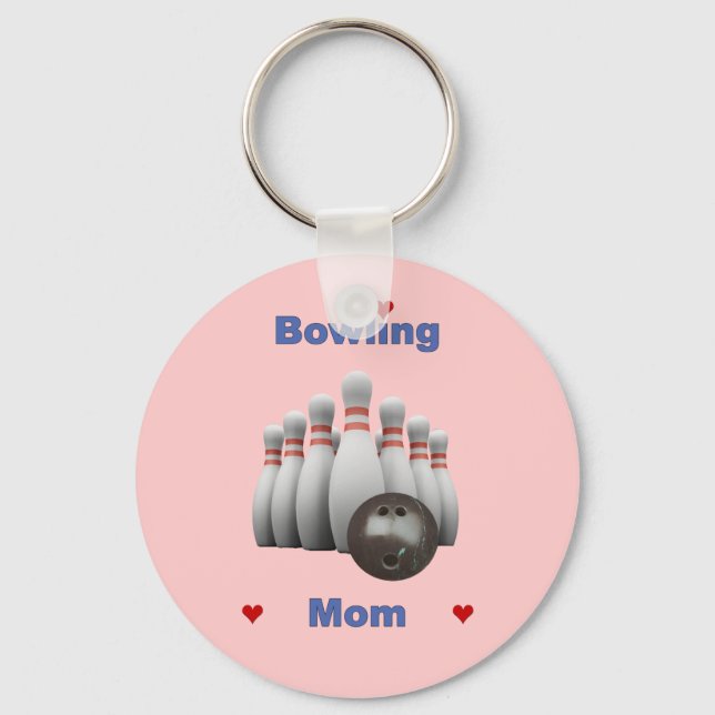 Llavero Bowling Mom (Anverso)