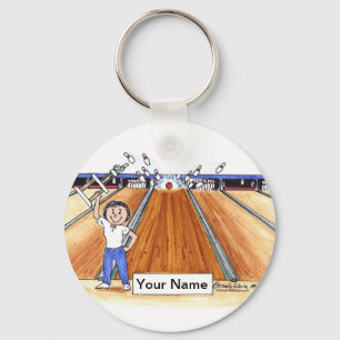 Llavero Bowling - Mujer