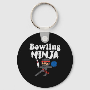Llavero Bowling Ninja Funny Bowler Boys Chicas Niños Peque