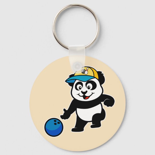Llavero Bowling Panda (Anverso)