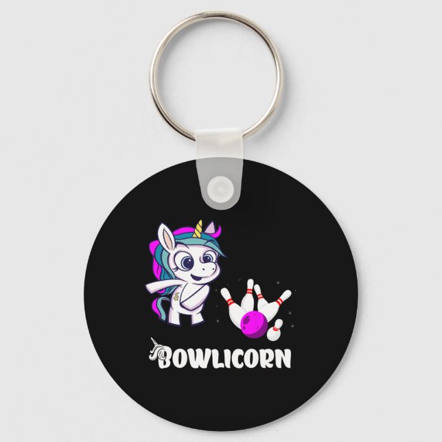 Llavero Bowling Pin Strike Bowling Bowler (Anverso)