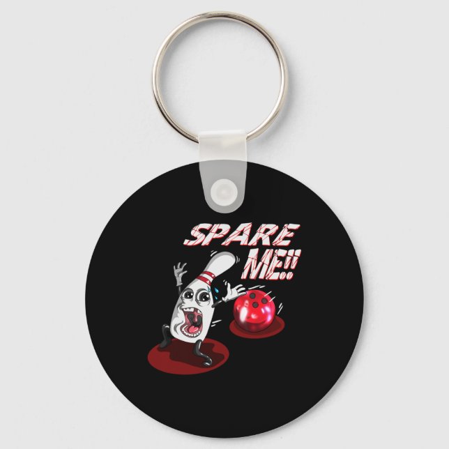 Llavero Bowling Spare Me Bowling Ll Bowling Pin Strike Bow (Anverso)