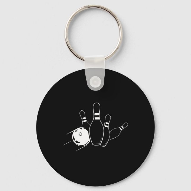 Llavero Bowling Style Sports Bowler Bowler (Anverso)