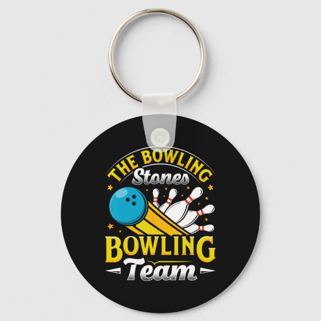 Llavero Bowling The Bowling Stones Funny Bowlers L (Anverso)