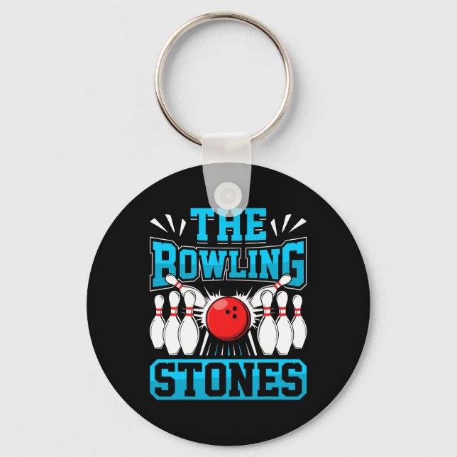 Llavero Bowling The Bowling Stones Funny Bowlers L (Anverso)
