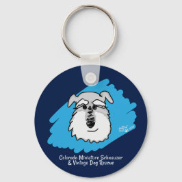 Llavero Bowser the Schnauzer Keychain