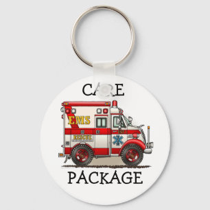 Llavero Box Truck Ambulance Keychain CP