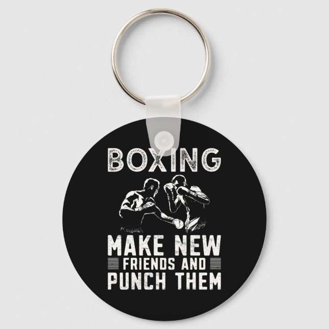 Llavero Boxeador Boxeo 1  (Anverso)