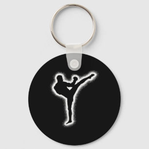 Llavero Boxeador de artes marciales Muay Thai niños chicos