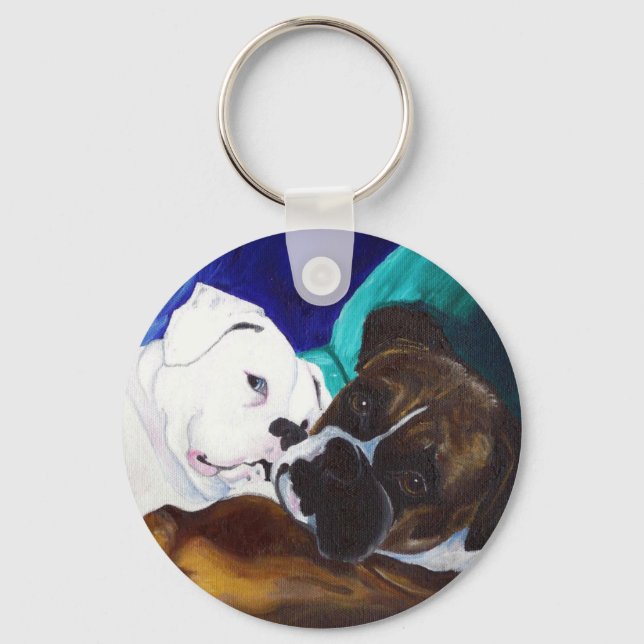 Llavero Boxeadores con fallos (Anverso)