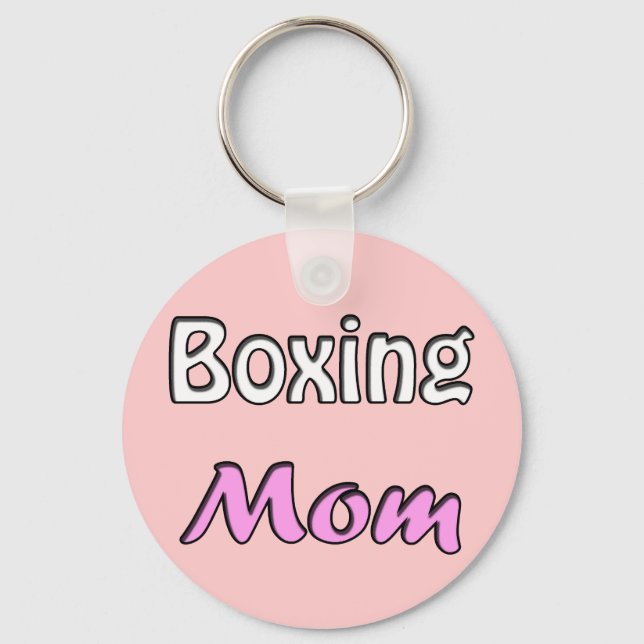 Llavero Boxear a mamá (Anverso)
