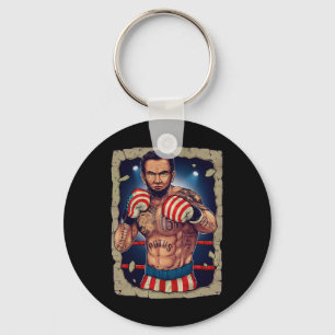 Llavero Boxeo Abe Lincoln 4 De Julio Abe Lincoln J