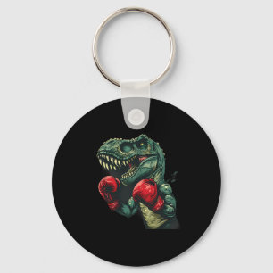 Llavero Boxeo Dinosaurio Boxeador Dino Kickboxing T-rex Bo