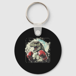 Llavero Boxeo Dinosaurio Boxeador T-rex Kickboxing Dino Bo