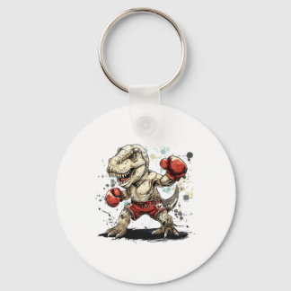 Llavero Boxeo Dinosaurio Boxeador T-rex Kickboxing Dino Bo