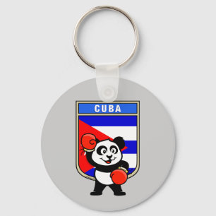 Llavero Boxeo en Cuba Panda
