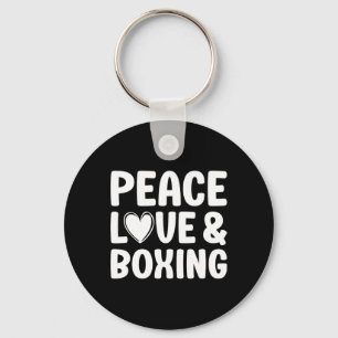 Llavero Boxeo Me Encanta El Boxeo Para Hombres Y Mujeres